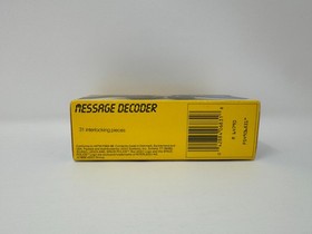 Lego #6831 Message Decoder Space Police 1989