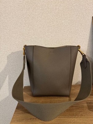 Celine Sangle Bucket Bag, Beige, Used, Comes with Bag