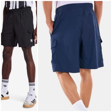 Adidas Trefoil Essential Woven Cargo Shorts Gym Fitness Running For Sale M-XL  T