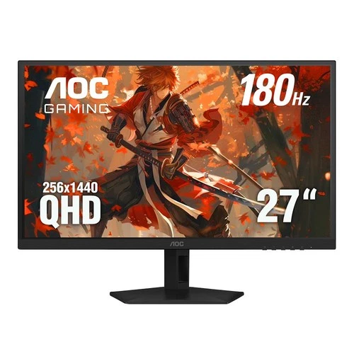 AOC Q27G41XMN2 27" Mini-LED Computer Gaming Monitor 2K QHD 2560x1440 180Hz 0.5ms - product listing photo