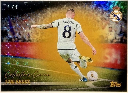 Toni Kroos Collector’s Corner 1/1  Superfractor Topps Real Madrid Team Set 25/26