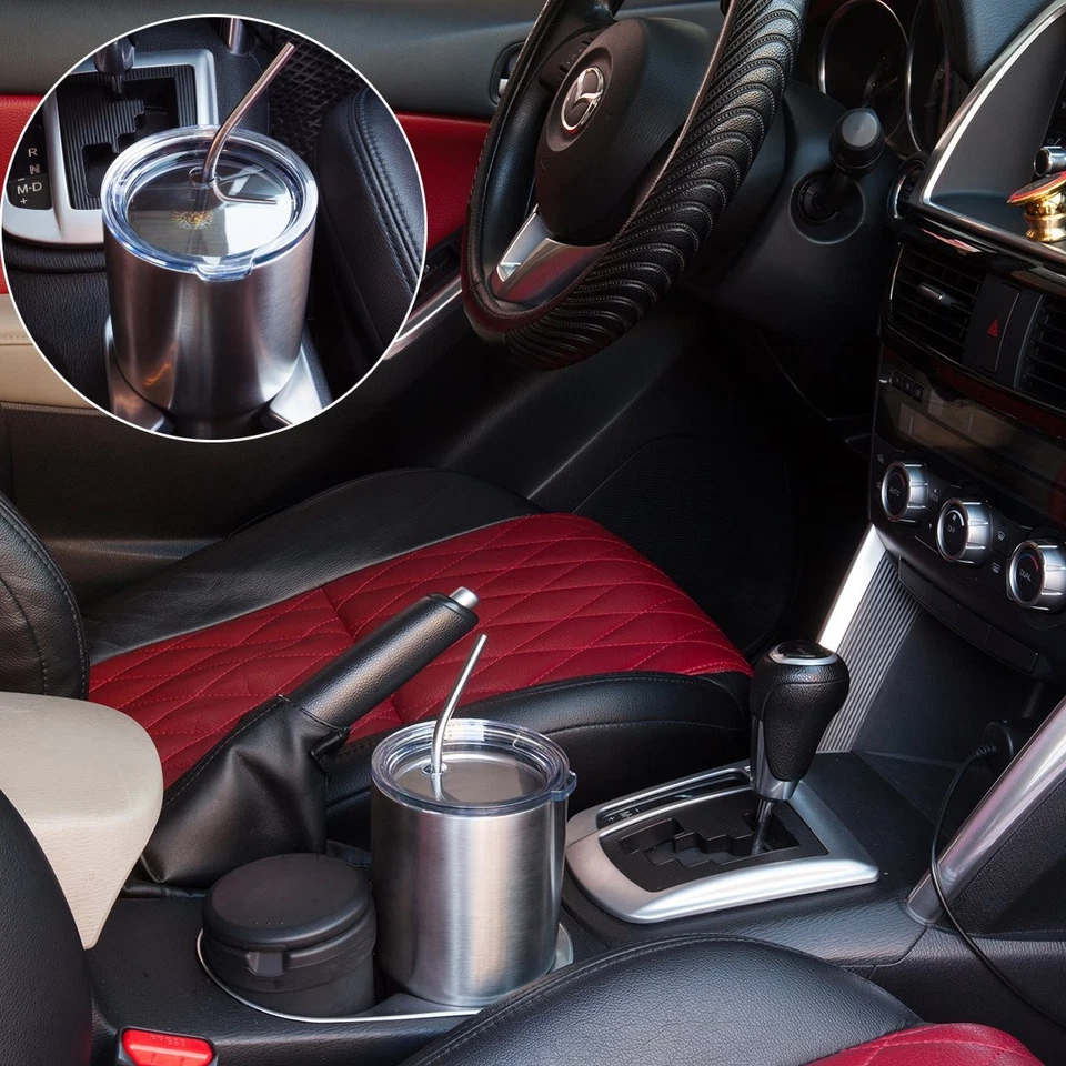 Tapa a prueba de derrames Soeor con pajita para Yeti Rambler de 30 OZ, vaso, Ozark Foto 4 de 4