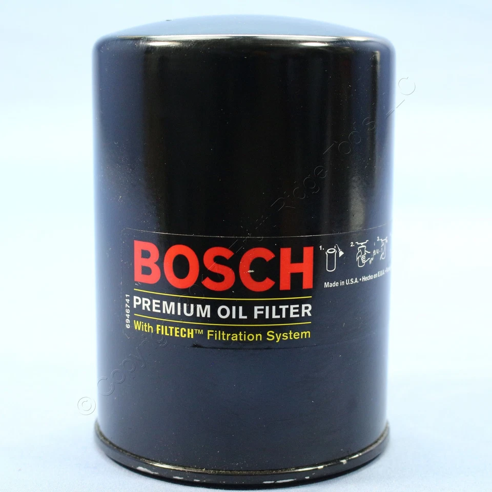 Filtro de aceite de motor Bosch 3511 Spin-on Premium para GMC Sierra 3500 HD 2007-2019 Foto 2 de 4