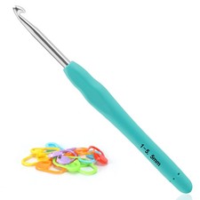 Vodiye Professional Extra Long 5.5mm Crochet Hooks Set, 1pc - 5.5mm, Colorful