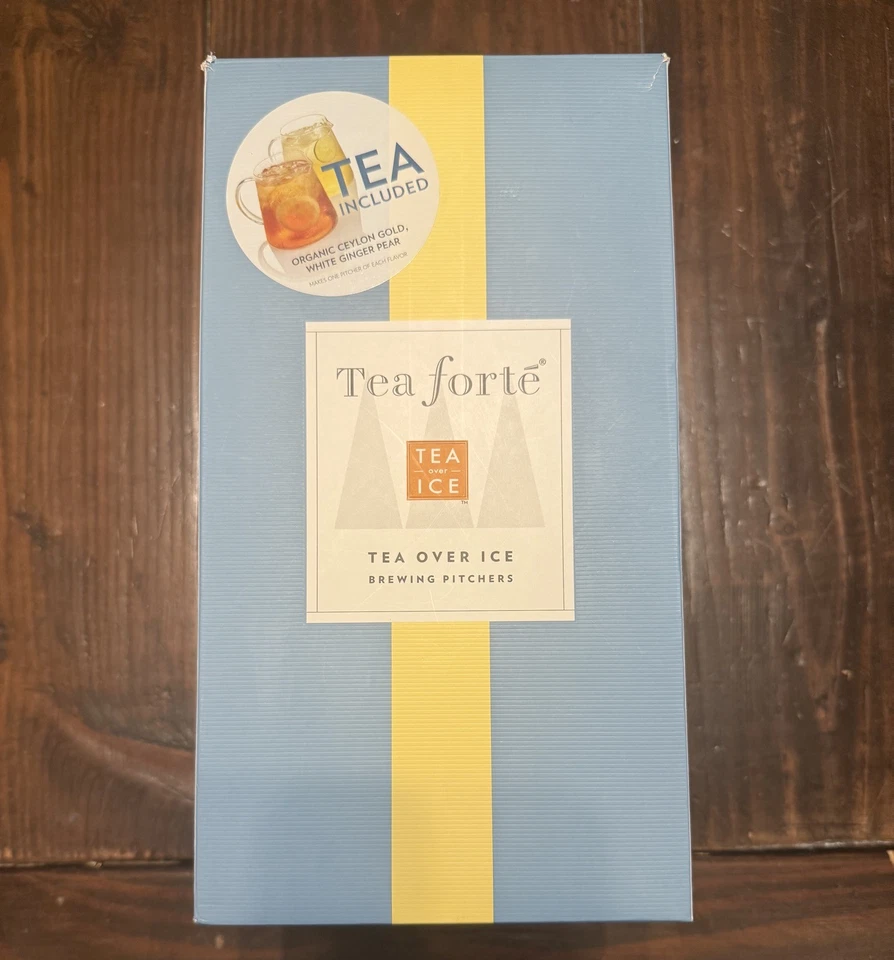 TEA FORTE чай над льдом заваривания кувшин новый в открытой коробке  - Изображение 2 из 4