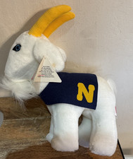 Vintage 1991 PLUSH NAVY GOAT NAVAL ACADEMY MASCOT Dakin Stuffed Animal NWT