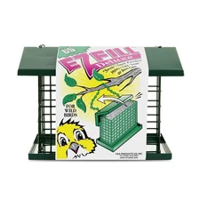 C&S EZ Fill Deluxe Suet and Snak Feeder with Roof & Platform, Suet Feeder for...
