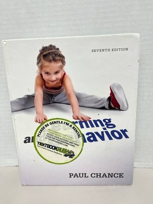 Learning and Behavior 7th Edition by Paul Chance Wadsworth Cengage Textbook