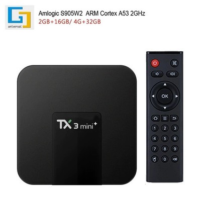 TX3 Mini S905W2 Android 4K TV Box Quad Core 2GB+16GB Dual Band WiFi Smart Player
