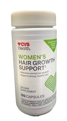 CVS Women s Hair Growth Support for Strong Healthy Hair, 120 Capsules Exp 01/28