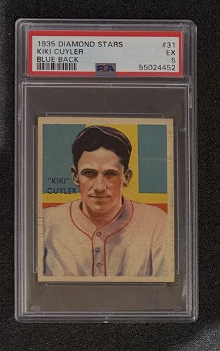 Kiki Cuyler [Blue Back] #31 1935 Diamond Stars card