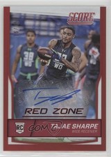2016 Score Rookies Jumbo Red Zone Signatures 16/35 Tajae Sharpe #375 Auto 0e7q