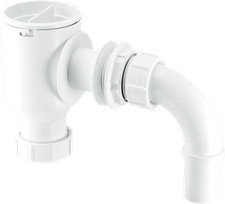 Mcalpine R45 1.5" Complete Screened Tank Overflow Connector Quick-release Filter