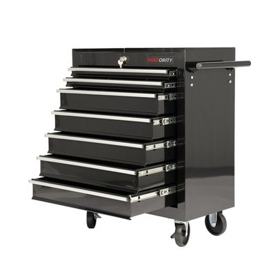 7-Drawer Heavy-Duty Rolling Tool Chest Cabinet with Lock