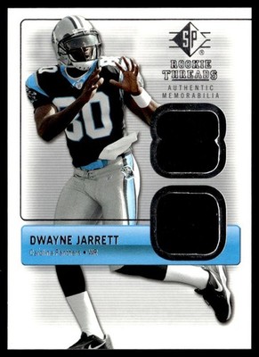 2007 SP Rookie Threads Dwayne Jarrett Carolina Panthers #RT-DJ