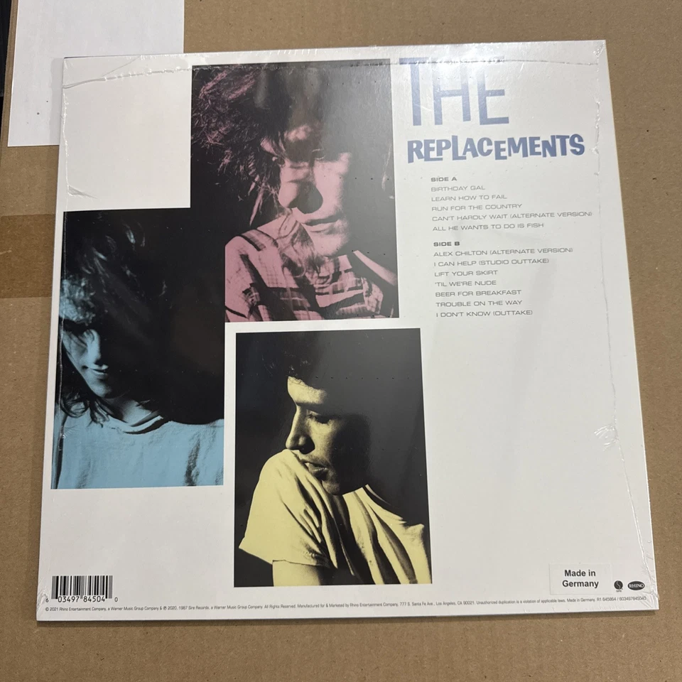 The Replacements New RSD 2021 Vinyl The Pleasure's All Yours: Pleased To Meet Me - Image 2 of 2