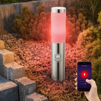 Stehlampe Sockelleuchte AußEnlampe Smart Home App Sprachsteuerung Timer Rgb Led