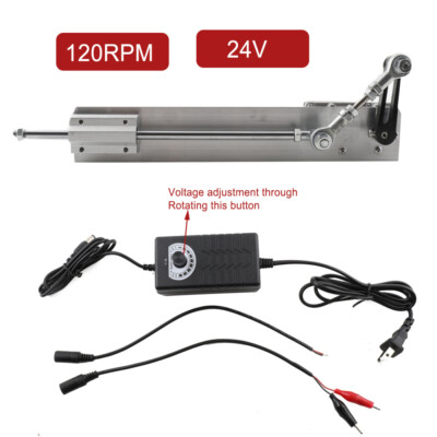 Linear Actuator Heavy Duty with Mounting Brackets Multi-Function 24V 120rpm/min
