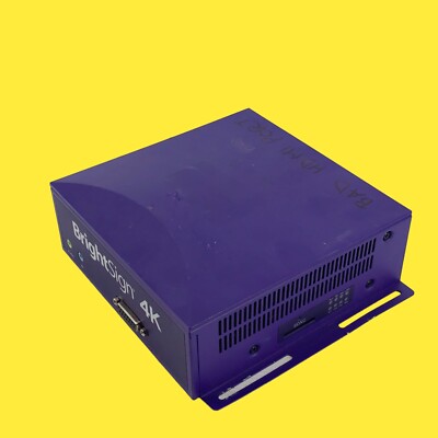 FOR PARTS Brightsign Interactive Digital Signage Media Player 4K242-WW#2395 58/2