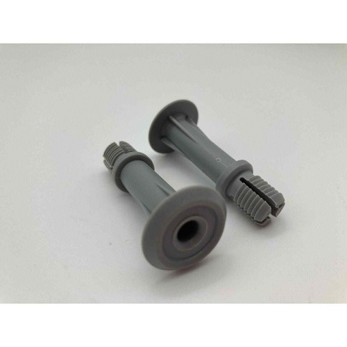 4x Large expanding plug and pin grey IKEA 130887 130885 - Imagen 3 de 4