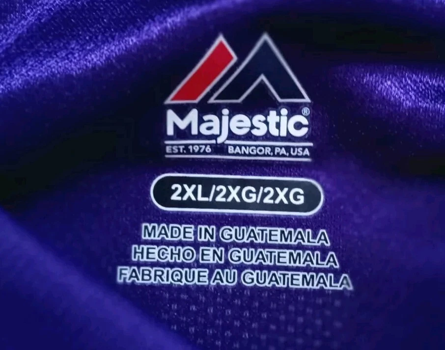 Camiseta CHRIS CARTER MINN. VIKINGS Majestic Hall Of Fame tamanho 2XL nova com etiquetas - Imagem 2 de 4