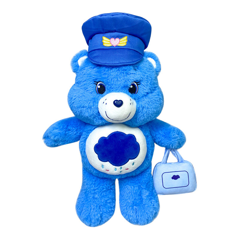 Care Bears 13 Inch Grumpy Bear Plush Aviation Stuffed Animal Toy