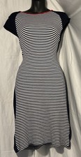 karen kane stripped stretch dress sz M
