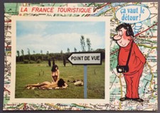 CARTE POSTALE FEMME : ça vaut le détour  (52)