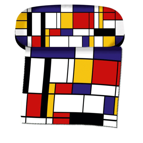 Brillenetui Piet Mondrian »Komposition«.  - Picture 1 of 1