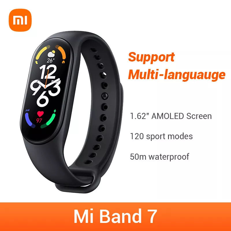 Xiaomi Mi Band 7 Smart Bracelet Blood Oxygen Fitness Traker Bluetooth Smart  Band