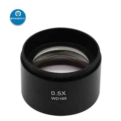 Auxiliary Objects Lens Microscope Camera Lens Trinocular Stereo Zoom Glass Lens