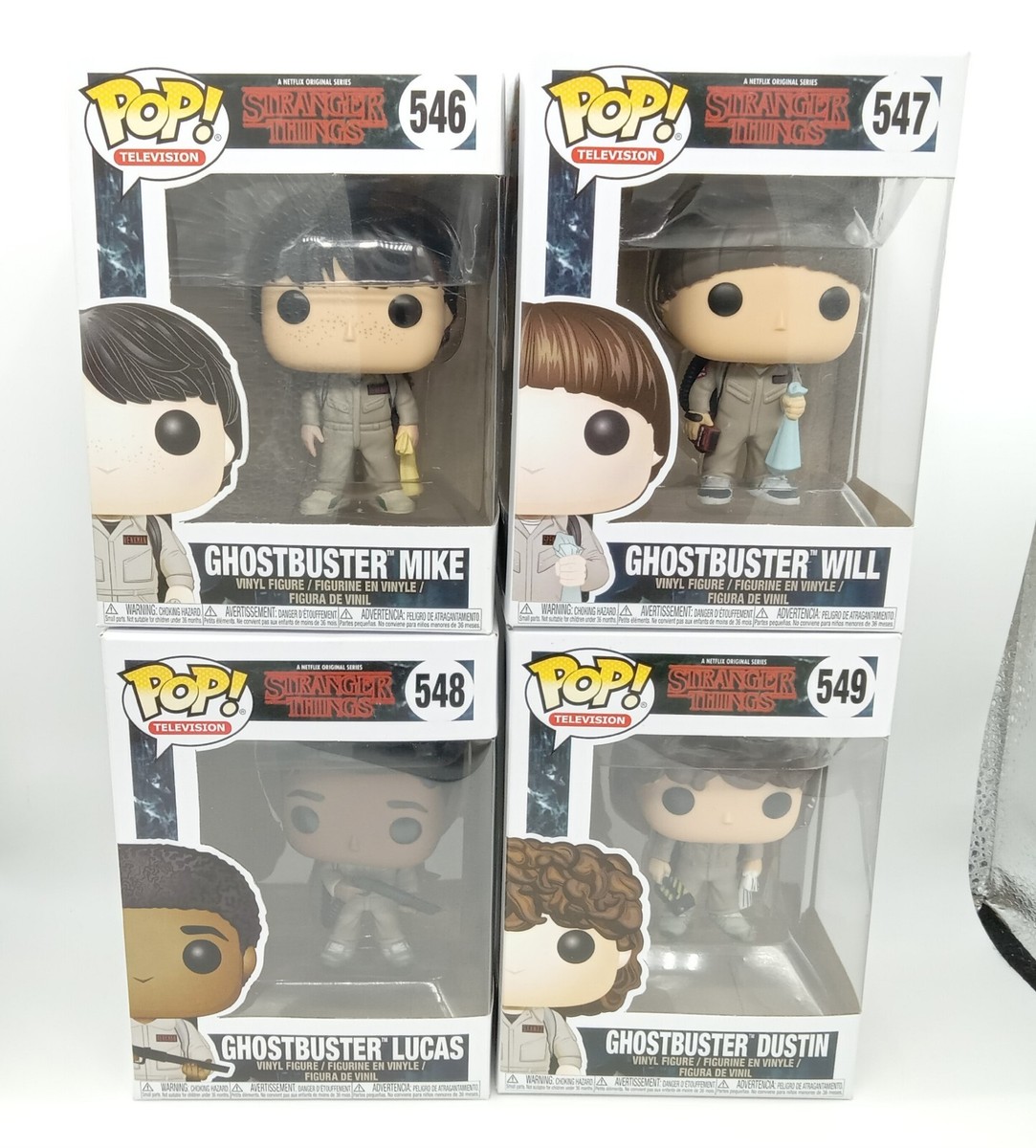 FunkoPop！ゴーストバスターズ　4体セット Funko Pop! Stranger Things Ghostbuster Costume Set Of 4