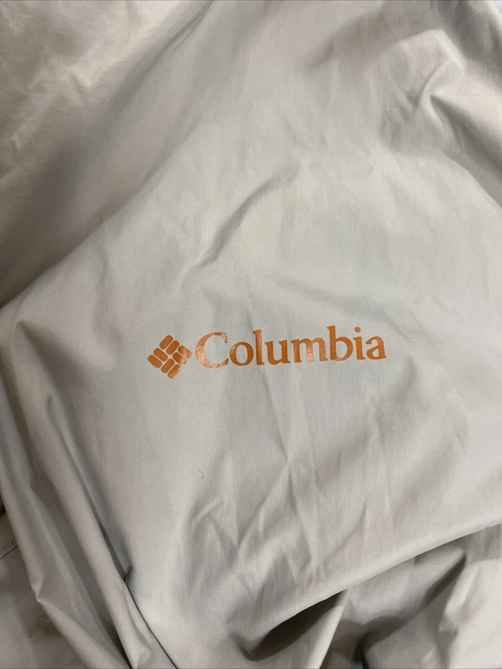 Texas Longhorns Windbreaker Womens XL Gray Full Zip Hoodie Pockets Columbia - Image 4 of 4