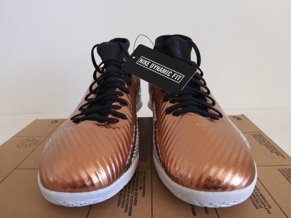 Nike Zoom Mecurial Superfly 9 Academy Ic Indoor Copper Gold Sz 8 [DR5946-810] - Image 3 of 4