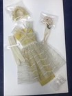 12” Vintage Mattel Barbie Outfit 1960’s Orange Blossom Yellow Dress Flowers L26
