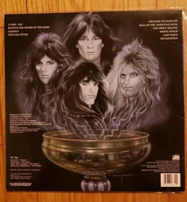 Savatage - Hall of the Mountain King LP Vinyl Orig 1987 DMM 81775