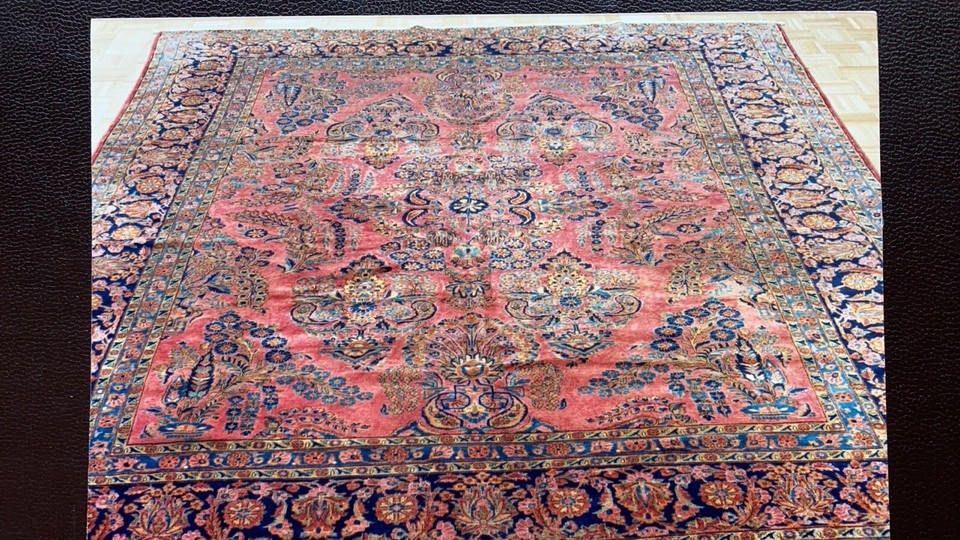 Stunning Rare Antique c.1910 Hand Knotted Rug (8’5”x 11’5”) | eBay