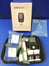 NEW Ankovo TD-4267 Blood Glucose Monitor Kit / 100 Strips 100 Lancets / Complete