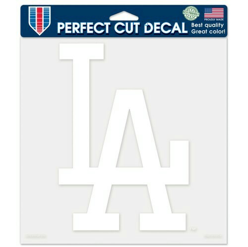 LOS ANGELES DODGERS PERFECT CUT DECAL 8"X8" PERFECT FOR WINDOWS OR CORN HOLE - Picture 1 of 1