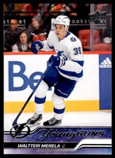 2023-24 Upper Deck Young Guns Waltteri Merela Rookie Tampa Bay Lightning #454