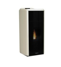 LAMINOX TLB28IA STUFA A PELLET Victoria Idro Lux Black Line 28kW COLORE AVORIO