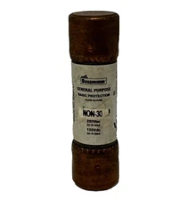 Bussman BUSS NON-30 One Time Fuse, 30 Amp, Class H, 250V