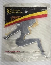 GG Grand General 90042 Chrome Super Mini Sitting With Adhesive Tape NOS