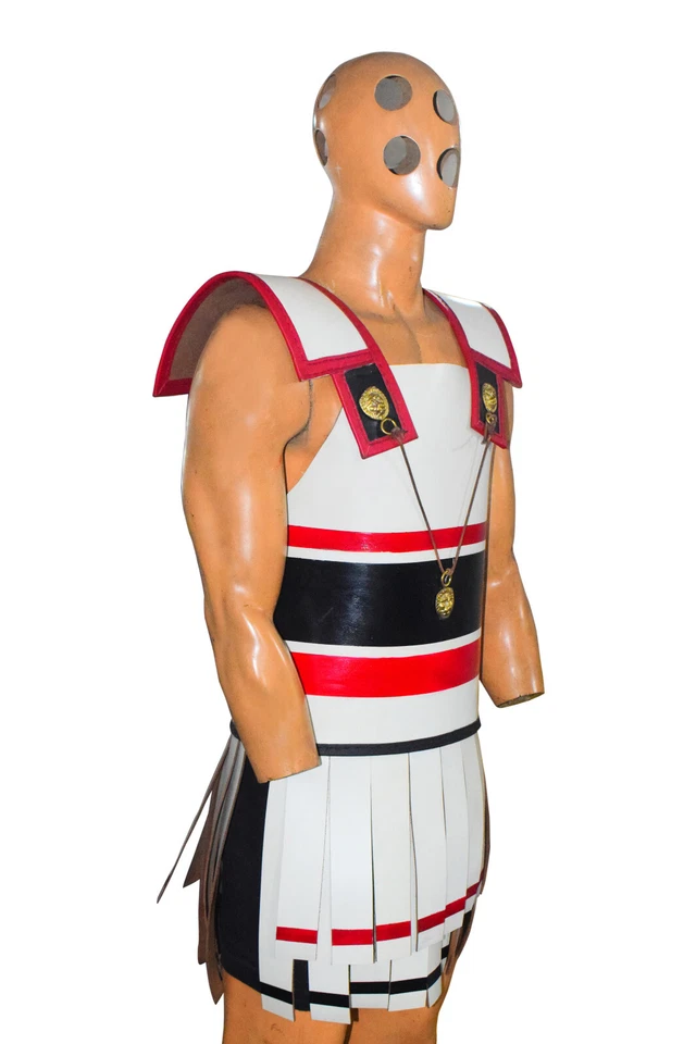 РАСПРОДАЖА ВЫХОДНЫХ греческий гоплит кожаный костюм для косплея linothorax Armor - Изображение 3 из 4