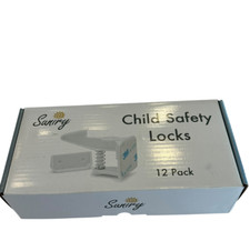 Suniry Child Safety Locks Set of 12 Open Box NEW in Box NWOT