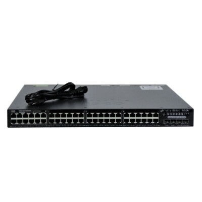 Cisco Catalyst 3650 WS-C3650-48TD-L 48-Port 2x10G Uplink Ethernet Switch