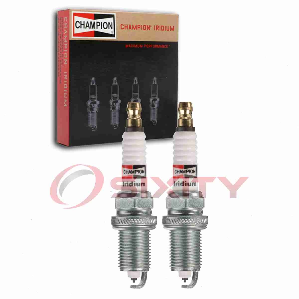 2 pc Champion Iridium 9806 Spark Plugs for SK20R11 RC8WMPB4 IFR6T11 IFR6A11 fu