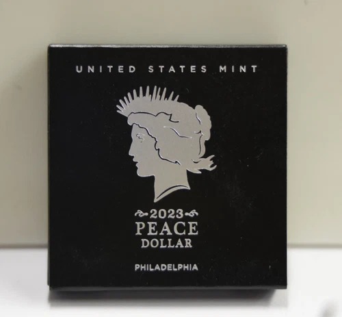 2023 U.S. Mint Peace Dollar Philadelphia Original Box/COA Unc