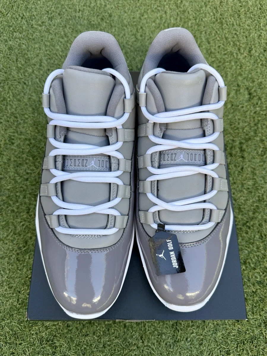 Jordan 11 Golf Low Cool Grey for Sale | Authenticity Guaranteed | eBay