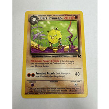dark primeape pokemon card value Dark Primeape 43/82 Team Rocket - Uncommon Pokemon Card